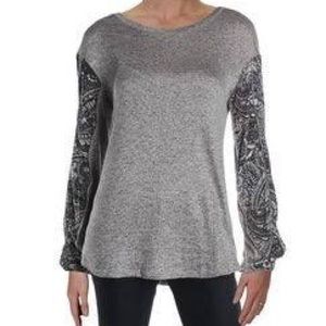 Como Vintage small patterned sleeve shirt